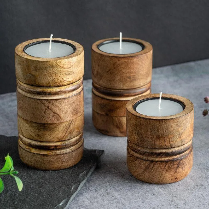 Mirzo Candle Stand - Set Of Three media 3