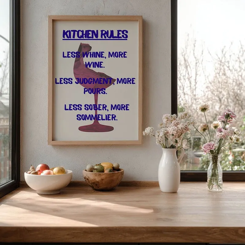Flavor Font Archival Canvas Wall Art - Brown media 7