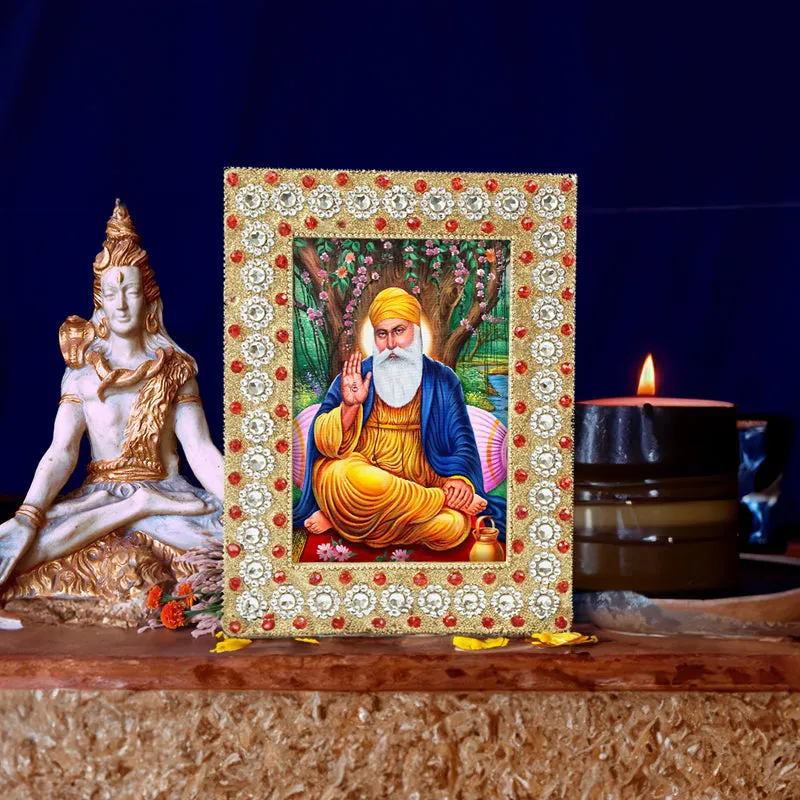 Guru Nanak Dev Photo Frame - Rectangle media 1
