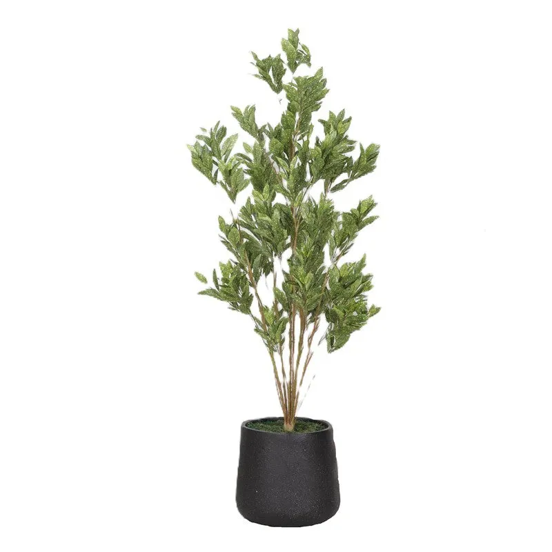 Artificial Gy Croton Leaf Plant Without Pot - 4.9 Feet media 5