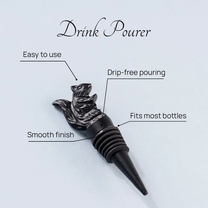 Acorn Flow Stainless Steel Pourer - Black media 4