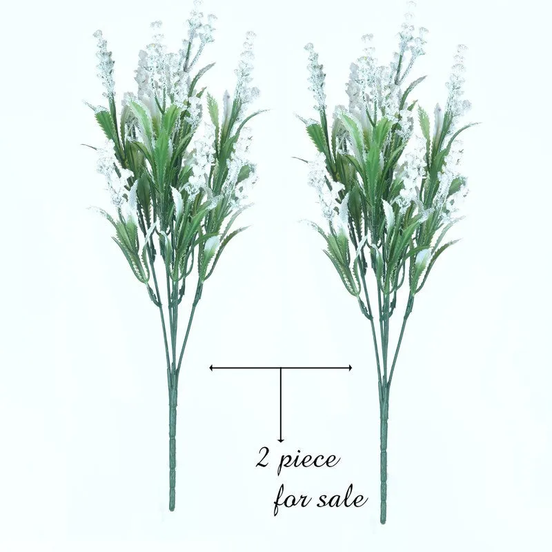 PureBloom (White) Chic Artificial Floral Accent - Set Of Two media 4