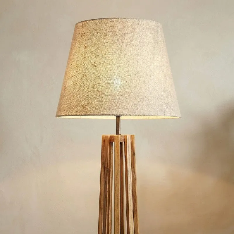 Zephyra Wooden Floor Lamp media 4