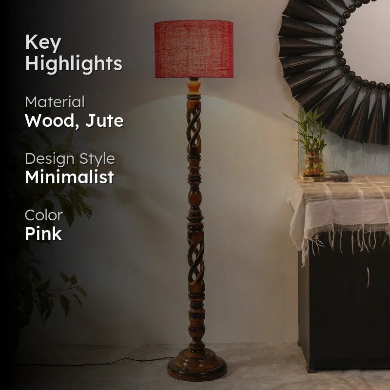 SlateRay Floor Lamp (Pink) media 2