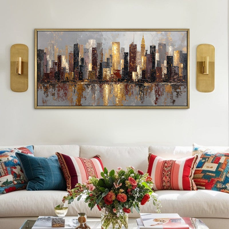 Countryside Reflections Canvas Wall Art