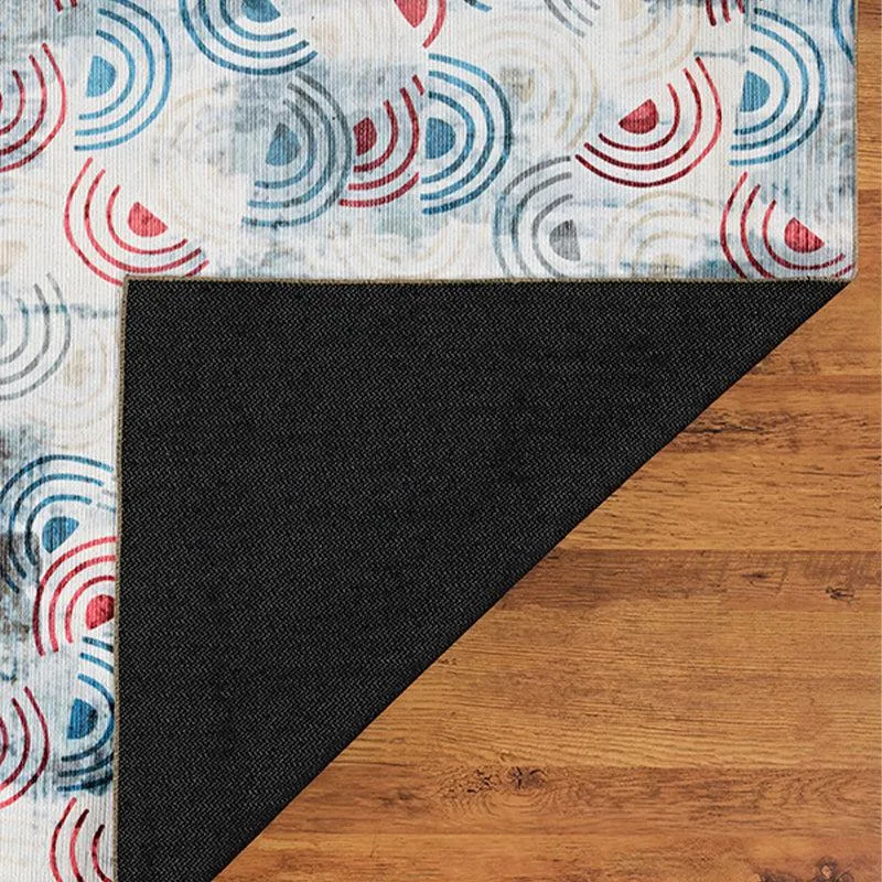 Carter Abstract Polyester Carpet - Blue media 6