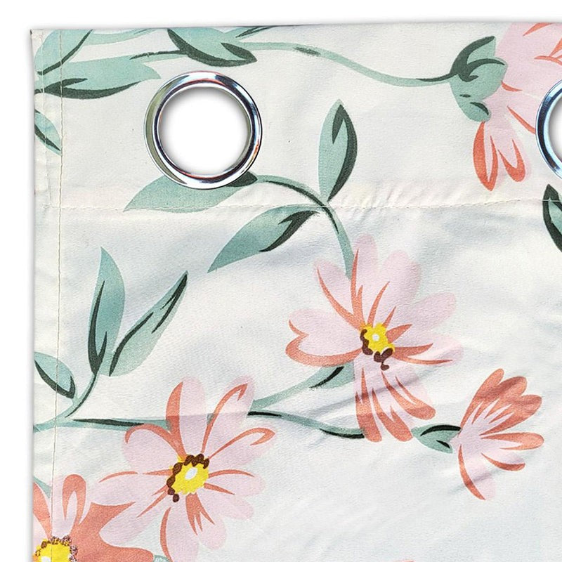 Floral Whispers Cotton Curtain media 4