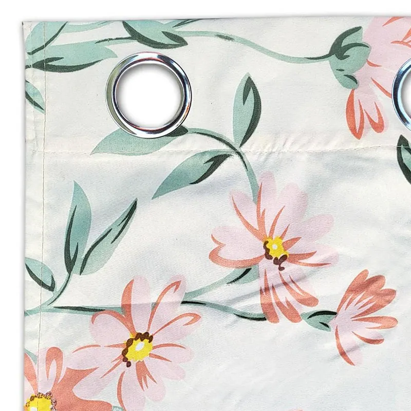 Floral Whispers Cotton Curtain media 4