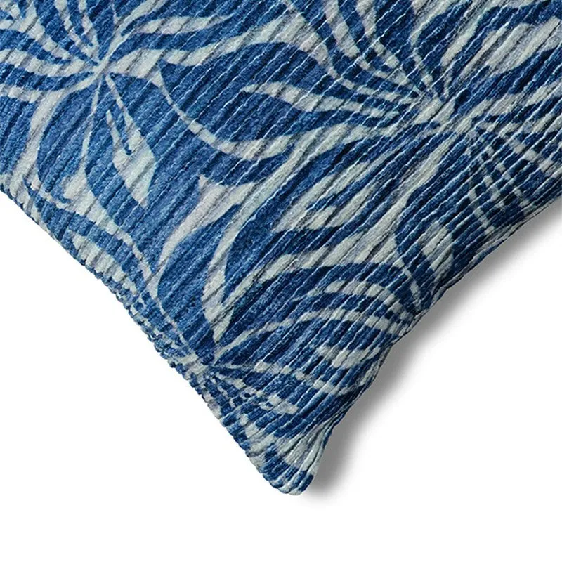 PetalReverie Cushion Cover (Blue) - Set Of Three media 5