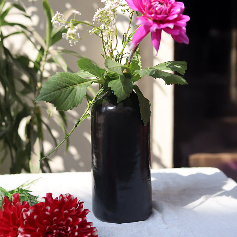 Carmelina Ceramic Vase - Black media 4