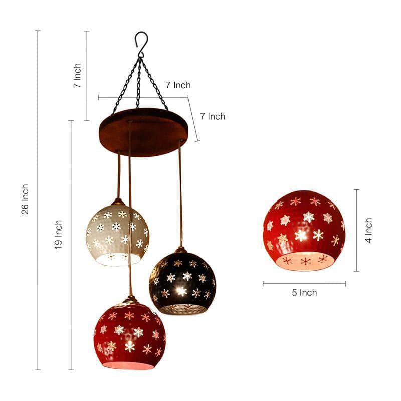 Dome Drova Cluster Metal Ceiling Lamp media 5