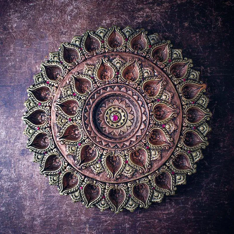 Prakash Thali Terracotta Diya media 4