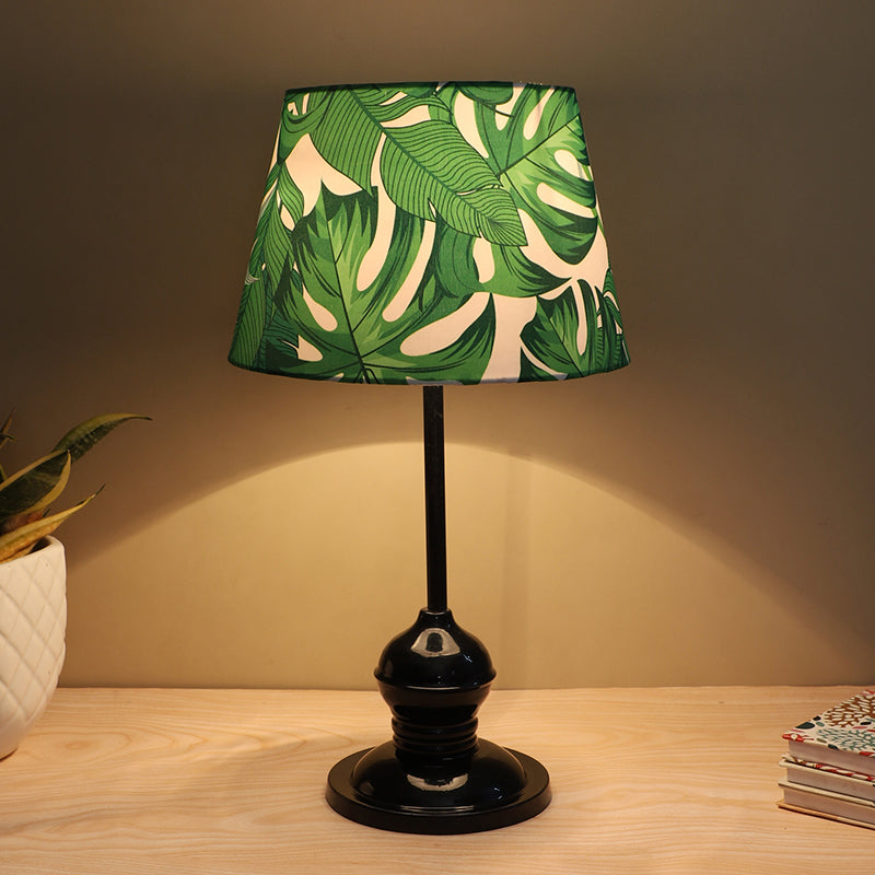 Kaizen Griff Printed Metal Table Lamp - Green,Black,White