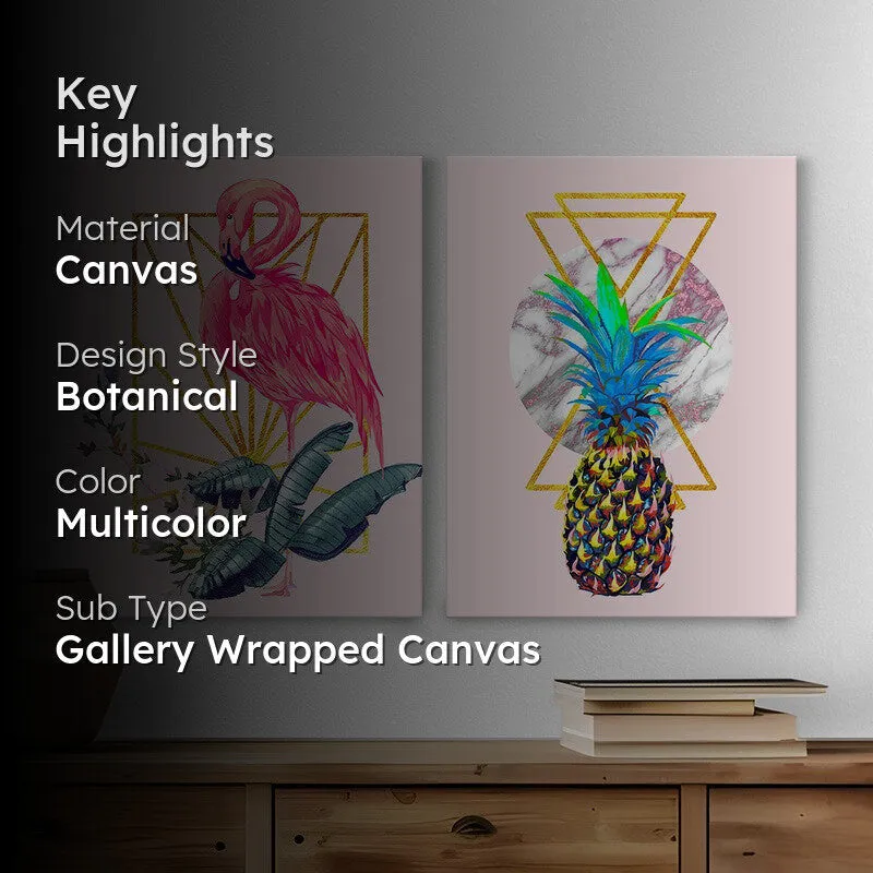Tropikal Psych Wall Art - Set Of Two media 2