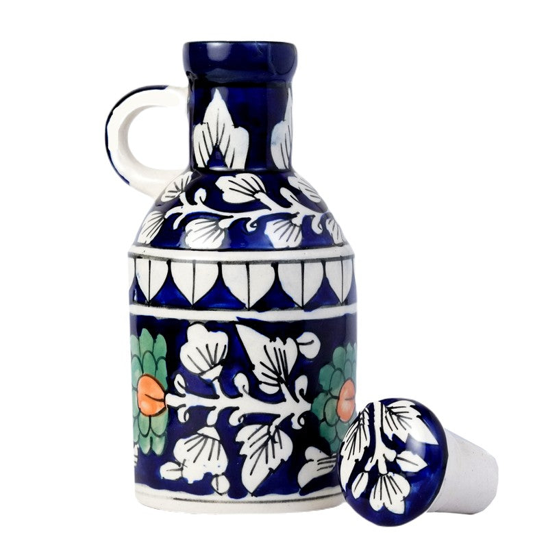 Handcrafted Drizzle Ceramic Oil Dispenser - 500 mL media 5