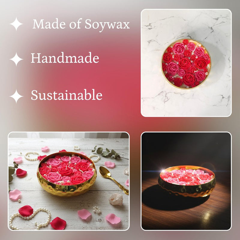 Rose Garden Luxe Soy Wax Candle media 5