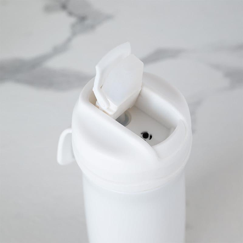 H2O Splash Hot & Cold Thermos Water Bottle (White & Green, 600 mL Each) - Set Of Two media 4