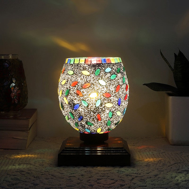 Coloria Mosaic Glass Table Lamp - Multicolor