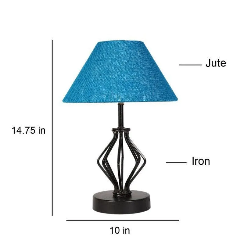 Firefly Fabric Table Lamp - Blue,Black media 7