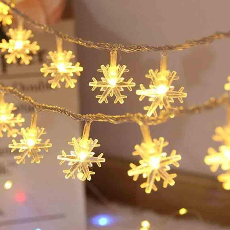 Snowflakes LED Fairy Light media 4