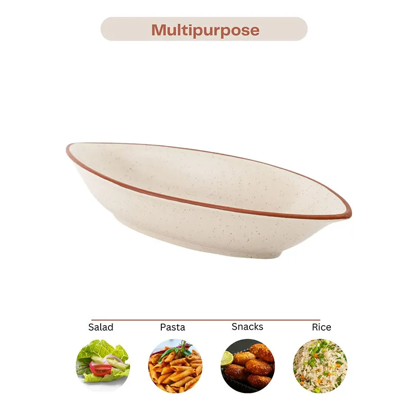Viiva Ceramic Serving Bowl - 600 mL media 3