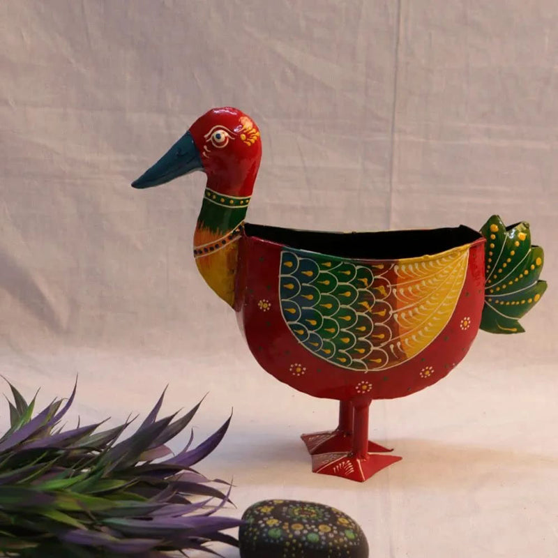 Ethnic Duck Vase media 3