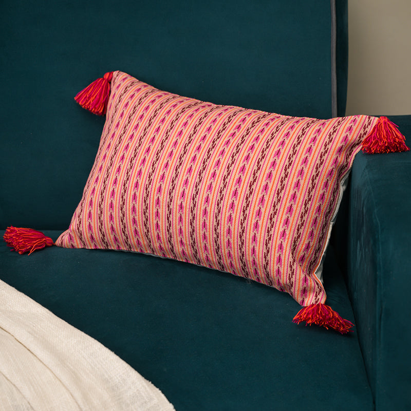 Loom Lina Cotton Cushion Cover media 5