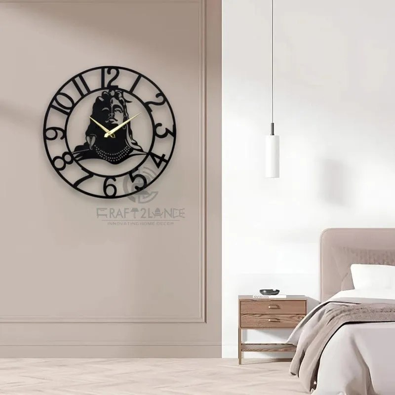 Drift Silent Wall Clock - Black media 5