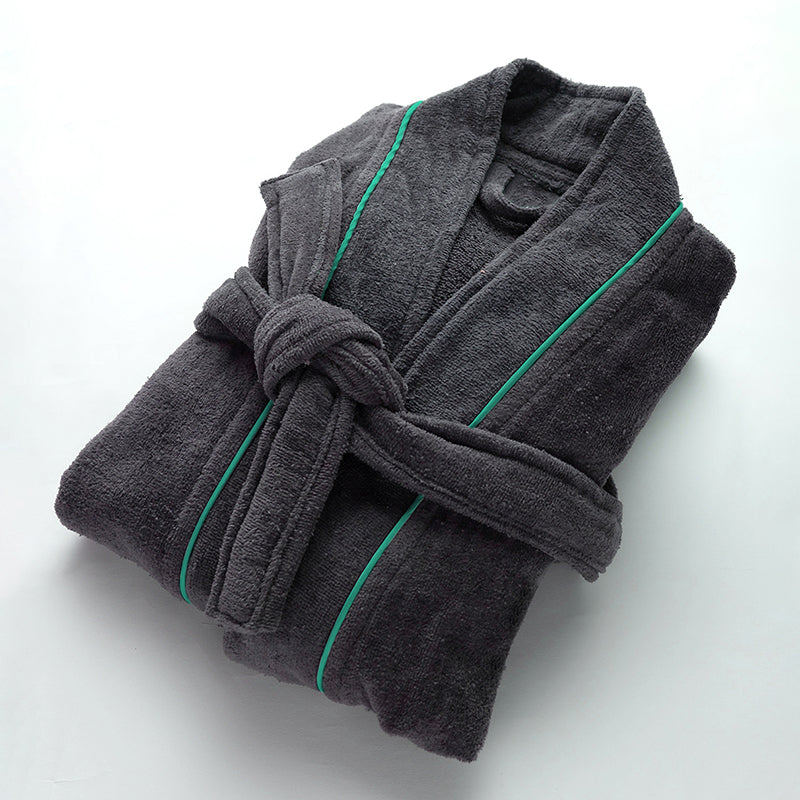 Corbin Bath Robe - Grey media 8