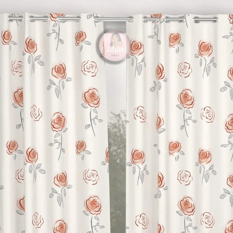 Rose Petal Nest Curtains - Set of Two media 3