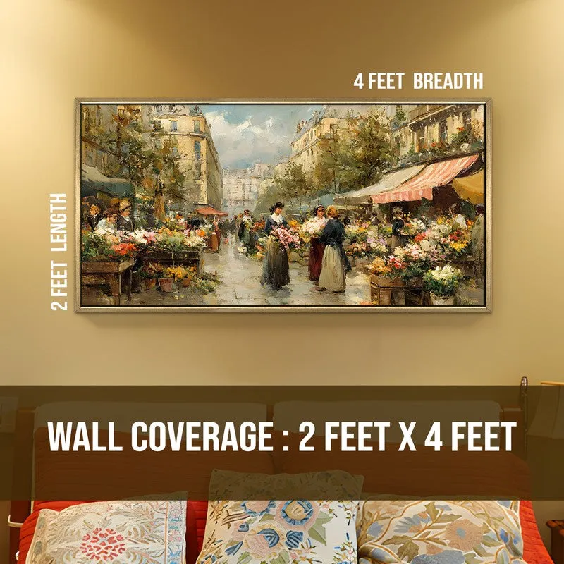 Antique European Market Journey Wall Art media 9