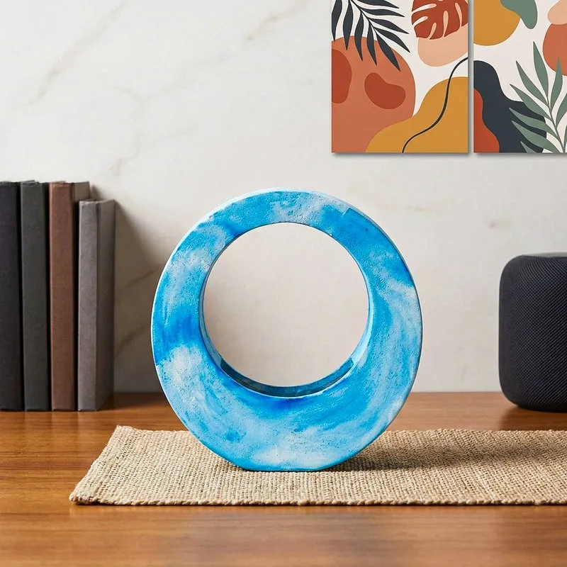 Archo Moon Planter - Blue media 1