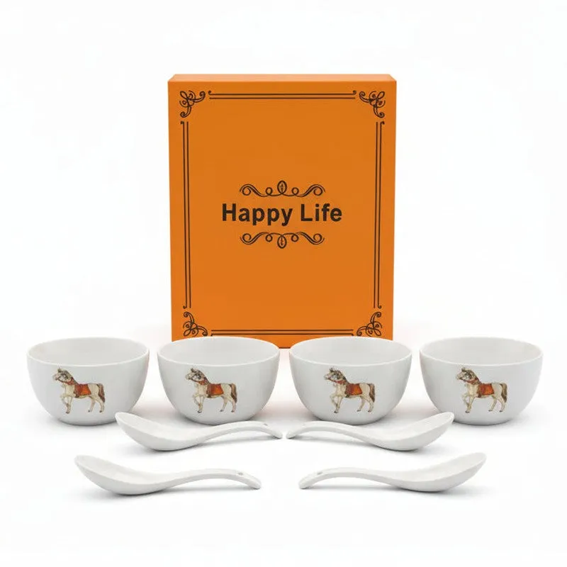 Comfort Serve Ceramic Soup Bowls (500 mL Each) - Eight Piece Set media 3