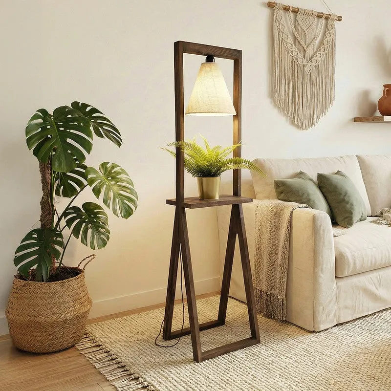 Delos Shelf Floor Lamp media 1