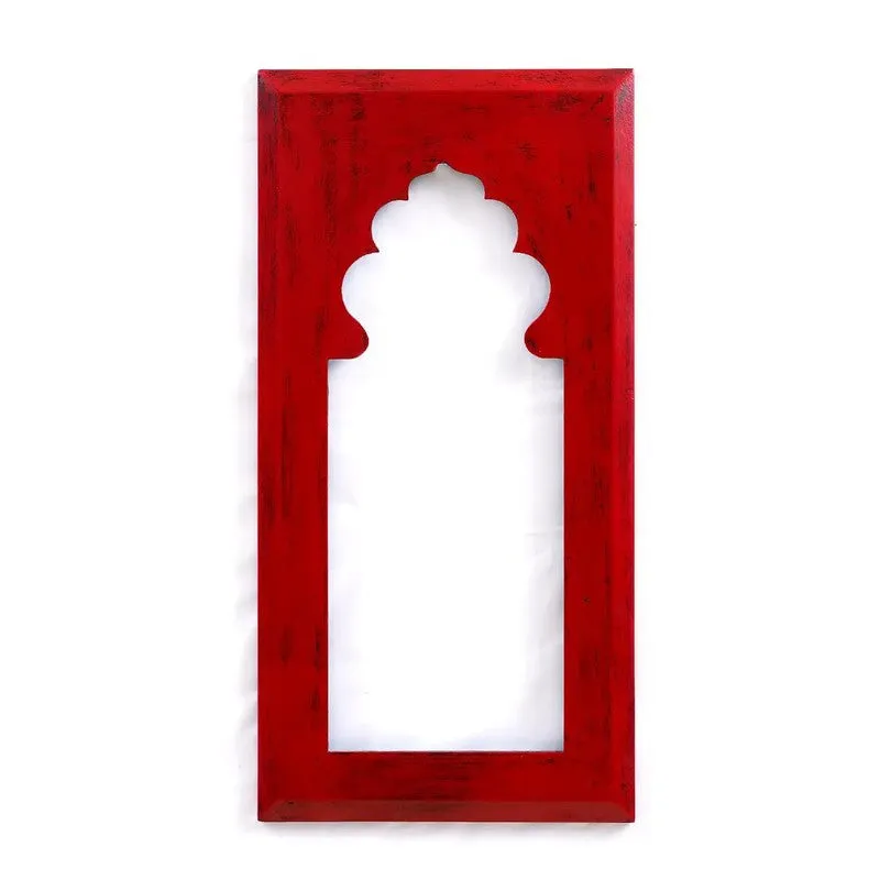 Nicheva Wooden Wall Accents - Red media 4