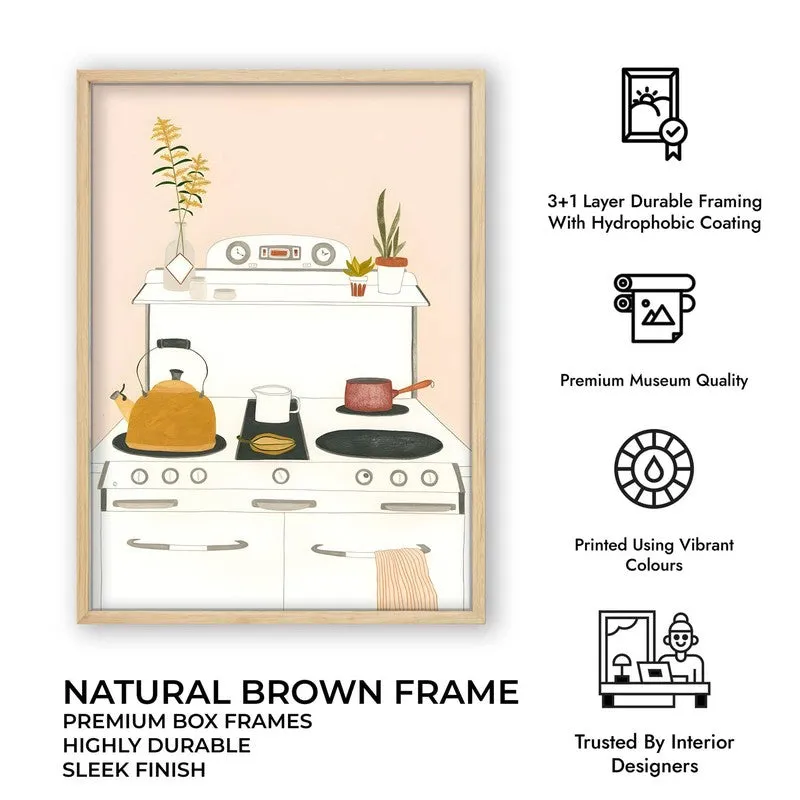 Caf Noir Archival Canvas Wall Art - Brown media 12