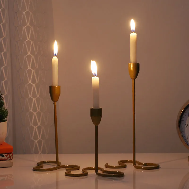 LumiStack Curve Candler Holder - Set Of Three media 4