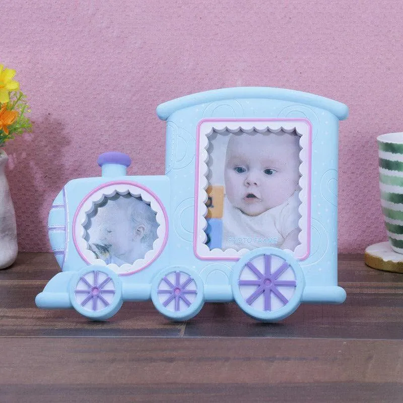 Toy Rail Photo Frame - Blue media 1