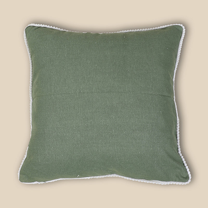 Swayam Rangya Printed Cotton Cushion Cover - Set of Two media 4