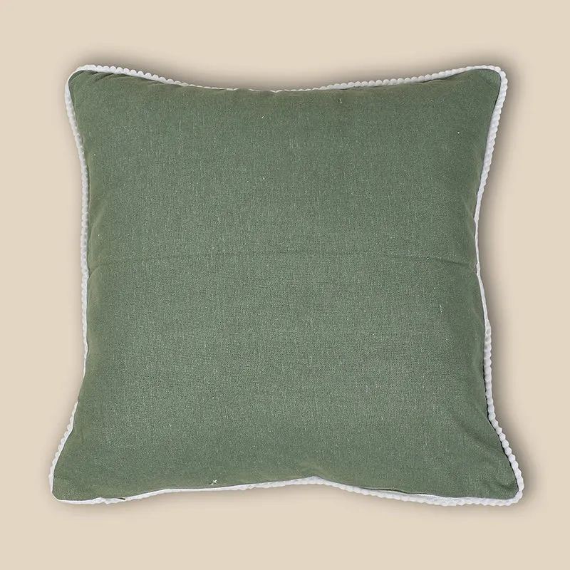 Swayam Rangya Printed Cotton Cushion Cover - Set of Two media 4