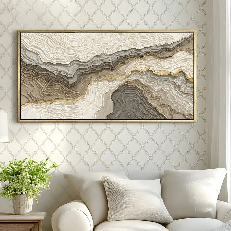 Azure Rhythm Canvas Wall Art media 4