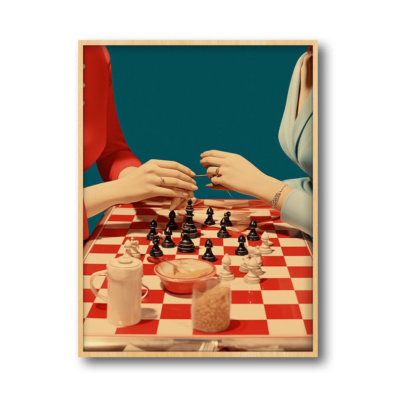 Move Archival Canvas Wall Art - Natural Brown Frame media 5