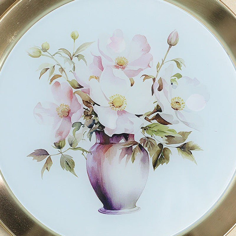 Azure Whispers Enamel Wall Plate media 4