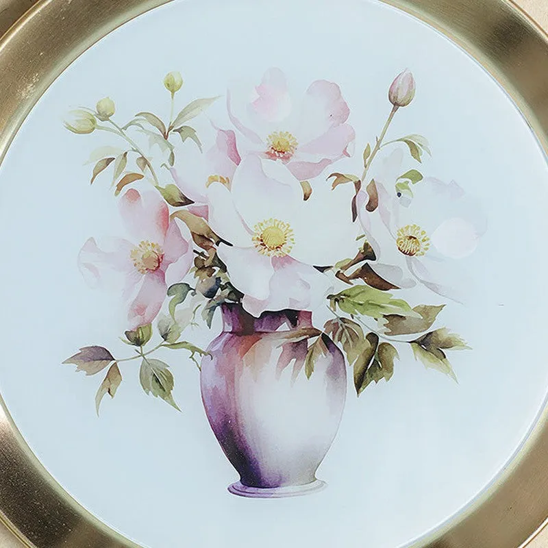 Azure Whispers Enamel Wall Plate media 4