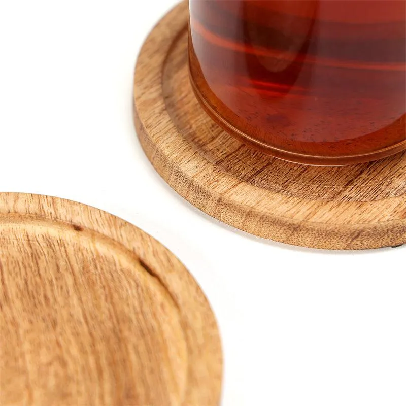 Sova Mangowood Coaster - Set Of Six media 3