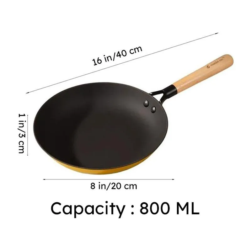 Cumin Co Enamel Cast Iron Frying Pan - 800 mL media 11