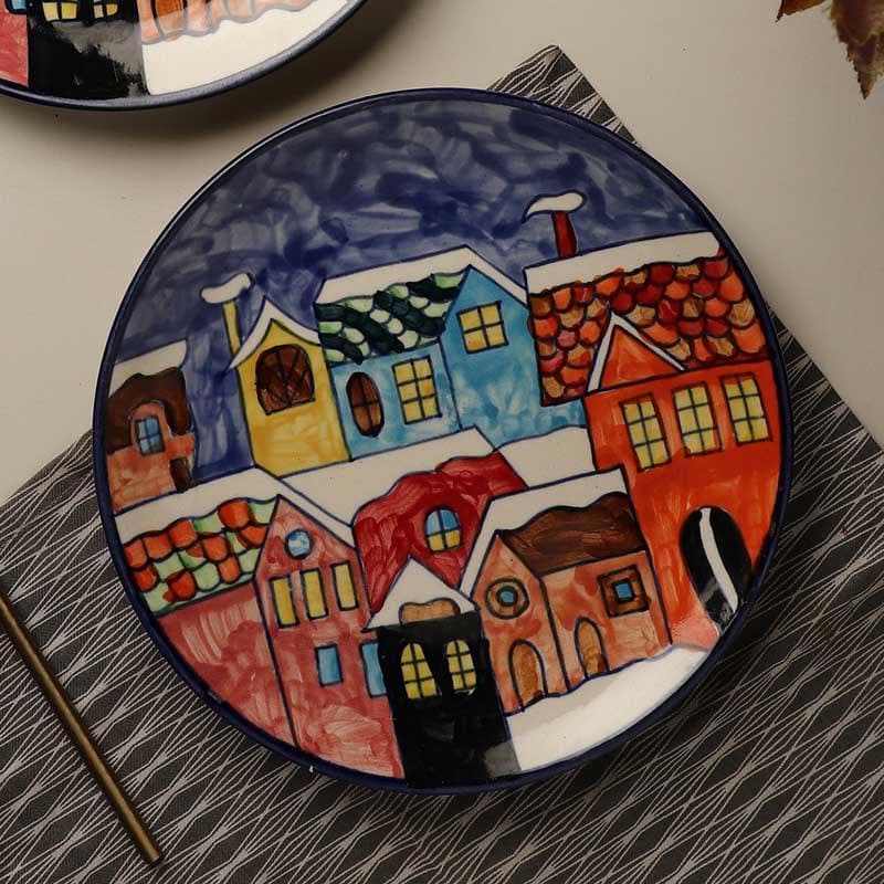 Snow City Dinner Plate - Set Of Two media 4