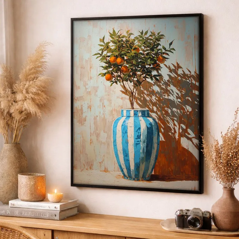 Floravo Canvas Wall Painting With Black Frame media 3