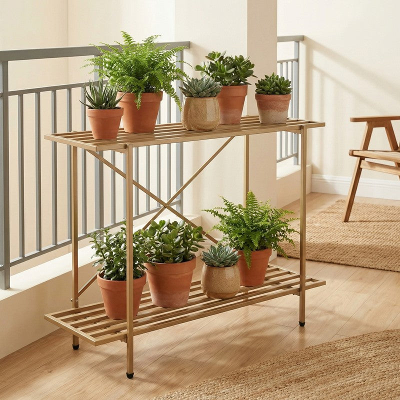 Verdex Metal Planter Stand - DarkBrown media 3
