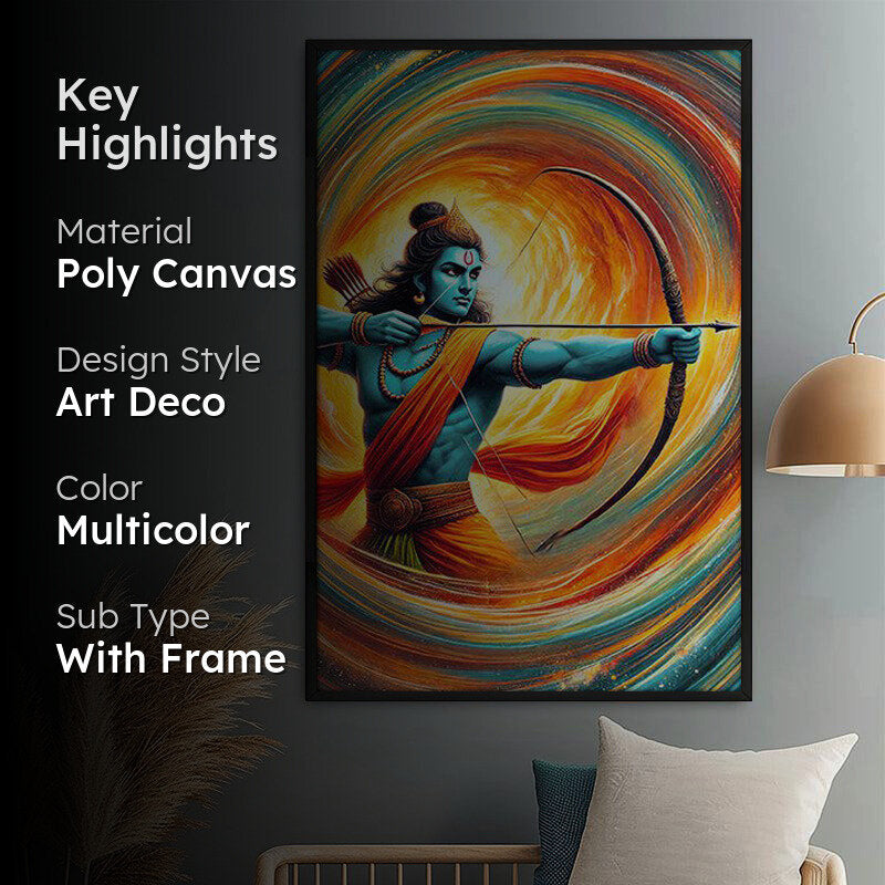 The Arrow of Light Wall Painting With Frame media 2